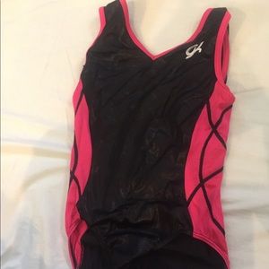 Black and Pink leotard